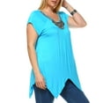 thumbnail image 3 of Women's Plus Size Grace Embellished Tunic Top, 3 of 4