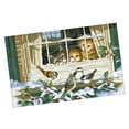 thumbnail image 2 of 2x Decorativo Punto de Cruz Estampado Tela de Poliéster Pintura de Arte para Manualidades de Principiantes Macarena Kits estampados de punto de cruz, 2 of 8