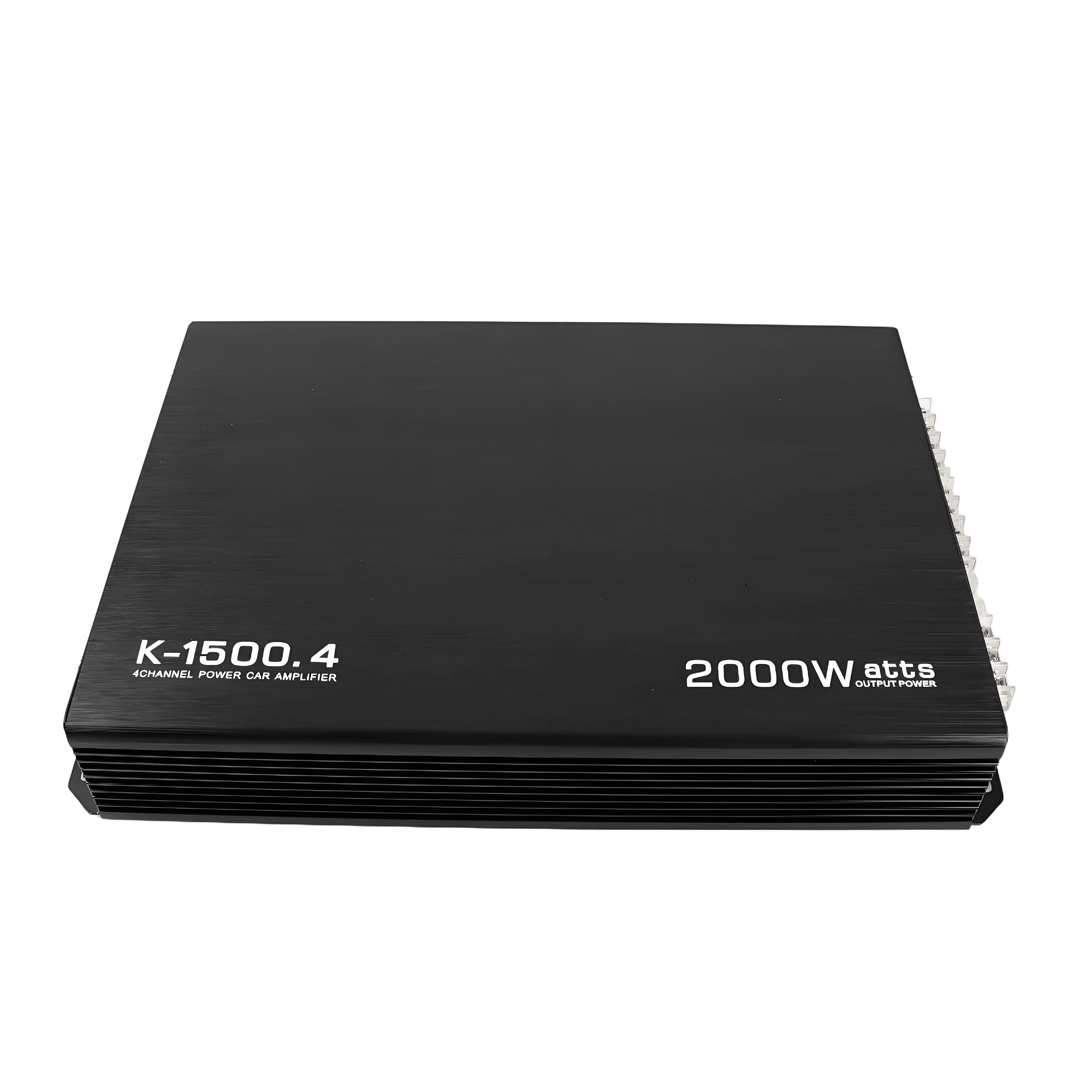 2000W 4 Channel Car Amplifier Audio Power Amplifier Stereo Bass Amp K-1500.4