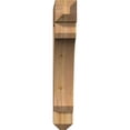thumbnail image 2 of Ekena Millwork 6"W x 32"D x 38"H Legacy Craftsman Rough Sawn Bracket, Western Red Cedar, 2 of 4