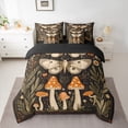 thumbnail image 2 of Homewish Animal Moth Twin Bedding Sets 7-Piece for Teens Boys Girls,Botanical Mushroom Bedding Comforter Set Microfiber,Bohemian Boho Breathable Sheet Sets,Breathable Home Decor,Reversible, 2 of 8