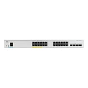 Cisco Catalyst 1000-24FP-4G-L - Switch - managed - 24 x 10/100/1000 (PoE+) + 4 x Gigabit SFP (uplink) - rack-mountable - PoE+ (370 W)