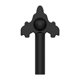 thumbnail image 1 of Pen Cap Black Silicone Push Bubble Fingertip Descompresión Juguetes (Avión) Likrtyny juguetes de los niños, 1 of 8
