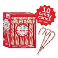 thumbnail image 2 of YumEarth Organic Candy Cane, Peppermint, Gluten Free, Shelf-Stable, 10 Count Box, 2 of 6