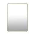 thumbnail image 1 of Hudson Rectangle Gold Medicine Cabinet, 22x30", 1 of 5