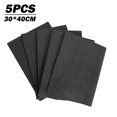 thumbnail image 1 of SEARCHI Thickened  Cleaning Cloth Fiber Microfiber Cleaning Cloth Absorbent No  Reusable Cleaning Rag All-Purpose Microfiber Towels, Glass Windows Mirrors,5PCS, 1 of 5
