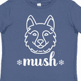 thumbnail image 4 of Inktastic Husky Sled Dog Mush Boys or Girls Toddler T-Shirt, 4 of 5