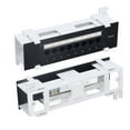 thumbnail image 1 of Patch Panel, ABS CAT6 568A/B RJ45 Dust Door  Cable Rackmount  for Line, 1 of 7