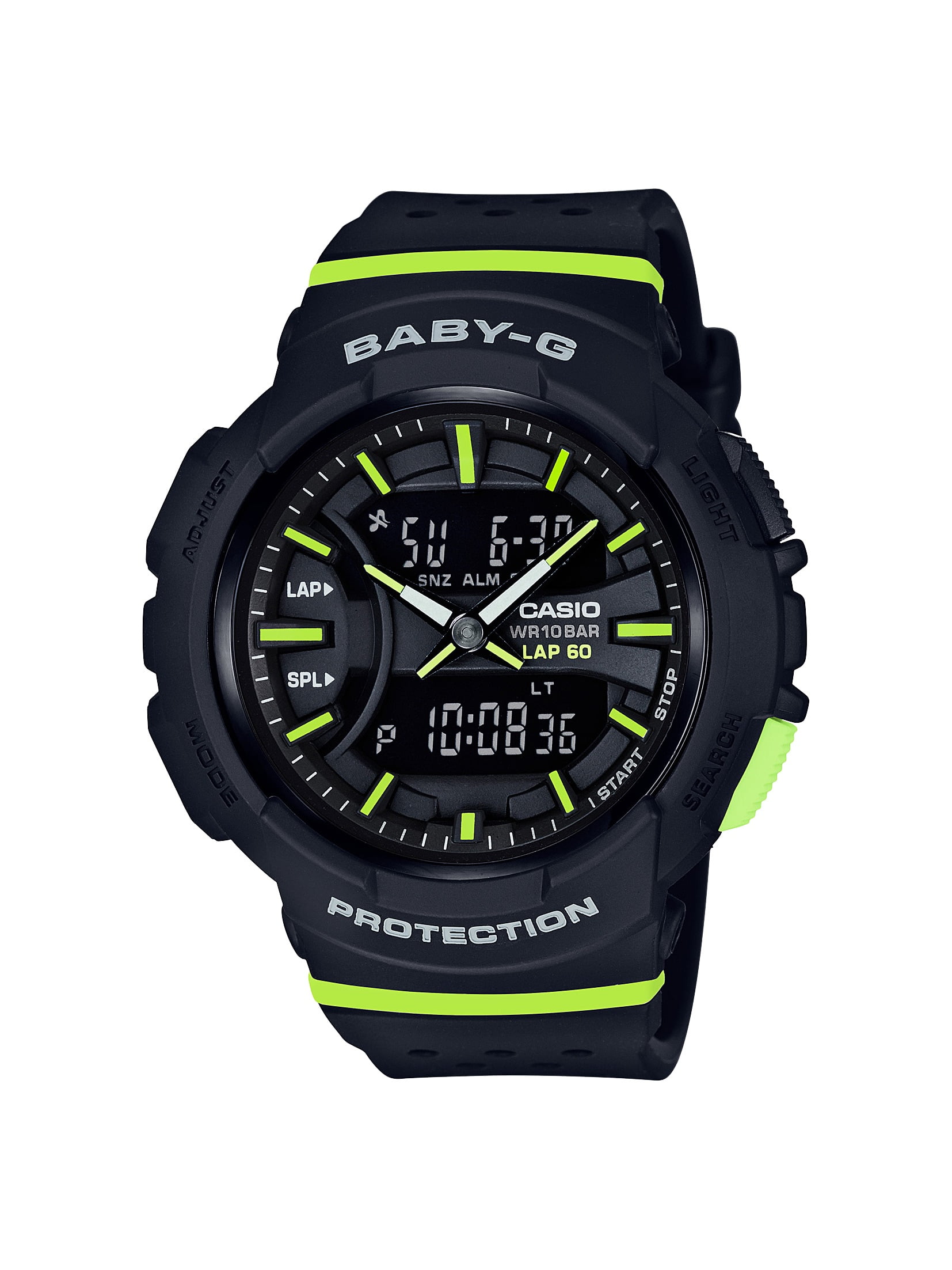 Casio BabyG Black Digital Analog Watch BGA2401A2