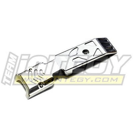 Integy RC Toy Model Hop-ups T3196SILVER Evolution3 Mid-Front Skid Plate for 1/10 Revo 3.3, E-Revo, Summit & Slayer(both)