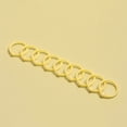 10/ 15 / 30 Pcs Loose Rings Multi-Color Binder Rings Flexible Plastic ...