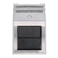 thumbnail image 2 of Luz Solar De Pared De Acero Inoxidable, Sensor De Movimiento De Alta Potencia, Luz Solar LED, Capacidad De 500 MAh Con Tornillo Para Jardín Cergrey Motion Sensor Solar Wall Light, 2 of 8