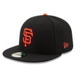 thumbnail image 1 of San Francisco Giants 2017 59Fifty Authentic Fitted Performance Game MLB Baseball Cap - New Era, 1 of 2
