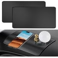 thumbnail image 1 of 2Pcs Non Slip Car Dashboard Mat 27 x 15cm Anti-Slip Car Dashboard Sticky Pads Multifunctional Anti-Slide Fixate Sticky Mat Heat Resistant Adhesive Dash Pads for Phone Keys Glasses, 1 of 5