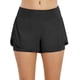thumbnail image 2 of Pantalones cortos deportivos para mujer con bolsillos interiores con cremallera, pantalones cortos sueltos para gimnasio, Yoga, pantalones cortos deportivos de secado rápido para correr, 2 of 6