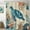 Map Sea Turtle, variant on Nautical Shower Curtain, Sailboat Lighthouse Compass Anchor Decorative Bathroom Curtain Polyester Waterproof Fabric Shower Curtains with 12 Hooks, 72x72 Inch (Nautical)