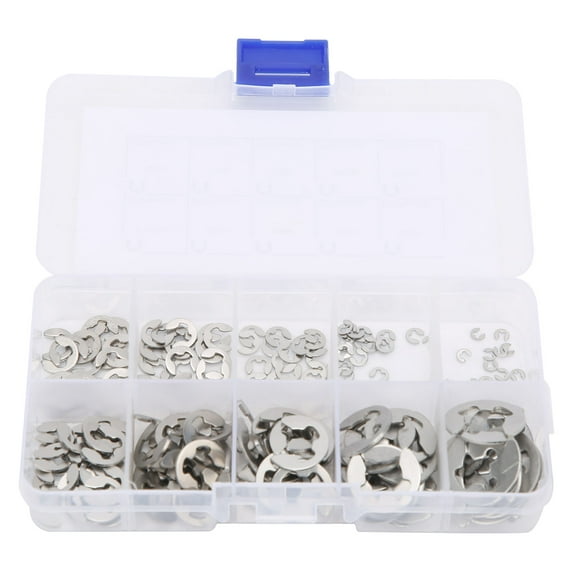 Fosa Pinces Outils Matériel Tuyau Pince Circlip Set 304 Acier Inoxydable E Clip Anneaux de Retenue Fournitures Industrielles M1.5M10
