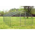 thumbnail image 4 of Walcut 20x10 ft. Large Metal Chicken Coop with Waterproof Cover,Chicken Wire Cage Walk in Chicken Run Coops, 4 of 6