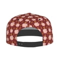 thumbnail image 5 of Flat Bill Trucker Hats for Women Men - Cute Pig with Coins Adjustable Flat Baseball Cap Snapback Hats Dad Hats for Men, 5 of 7