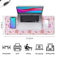 thumbnail image 5 of Long Mouse Pads for Desk,Classic Princess Pattern Desk Mats on Top Of Desks, Desk Mouse Pad Extra Large with 3mm Non-Slip Base and Stitched Edge for Gaming,Office,Work,Home 31.5"x11.8", 5 of 6