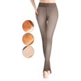 thumbnail image 2 of NAFUU Leggings For Women Winter Warm Fleece Lined Leggings Women Thick Thermal Velvet Tights Transparent Pantyhose Stretchy Tight Pants Soft Leggings, 2 of 4