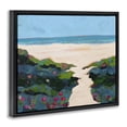 thumbnail image 2 of Stupell Industries Modern Modern Smooth Coasting Black Floating Frame Canvas Art, 31 x 25, by Dorothy Holmes Mohler, 2 of 7