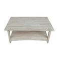 thumbnail image 6 of International Concepts Whitewood Bombay Rectangular Coffee Table, 6 of 8
