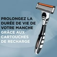 thumbnail image 3 of BIC Flex 5 Refillable Razors for Men, Long-Lasting 5 Blade Razors for a Smooth and Comfortable Shave, 1 Handle and 3 Cartridges, 4 Piece Shaving Kit, 3 of 9