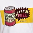 thumbnail image 3 of CafePress - Beans Fart Fuel T Shirt - Fitted T-Shirt, Vintage Fit Soft Cotton Tee, 3 of 4