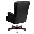 thumbnail image 3 of Scranton & Co Contemporary Leather Office Chair in Black, 3 of 4
