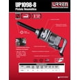 thumbnail image 2 of Pistola de Impacto Neumática 1 2500ft-lb Twin Hammer Urrea UP1098-8, 2 of 3
