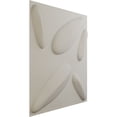 thumbnail image 2 of Ekena Millwork 19 5/8"W x 19 5/8"H Petal EnduraWall Decorative 3D Wall Panel, UltraCover Satin Blossom White (12-Pack for 32.04 Sq. Ft.), 2 of 6
