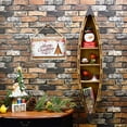 thumbnail image 6 of Nautical Wood Boat Shelf Wall Decor Hanging Row Boat Shelf Home Decor, 6 of 6