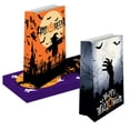 thumbnail image 3 of 12 PCS Cute Halloween Goodie Bags 4 Style Paper Treat Bags for Halloween Party Favor Trick or Treat Gifts Candies Snacks Party Supplies 18 Stickers Included, 3 of 14