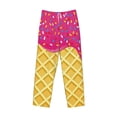 thumbnail image 4 of Balery Red Ice Cream print Men's Pajama Pants,Ultra Lightweight Pjs,Lounge Pant-Medium, 4 of 9