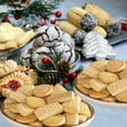 thumbnail image 3 of Cookies Pure Butter Home Baked Recipe 74.1 oz Variety Assorted Box Individually Wrapped for Christmas Holiday Birthday Thanksgiving Party Favor Delicious Snacking Food Treat Gift Basket Supplies, 1 ct, 3 of 7