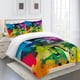 thumbnail image 5 of Wosthever Juego de edredón de 3 piezas, ropa de cama, monopatines, funda de edredón de microfibra, fundas de almohada, juegos de cama con Juegos de cama LYCLB210925025 S, 5 of 6