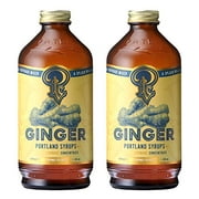 Portland Syrups, Ginger Cocktail And Soda Syrup (12 Fl Oz (Pack of 2))