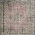 thumbnail image 1 of Ahgly Company Indoor Square Traditional Rose Purple Persian Area Rugs, 8' Square, 1 of 6