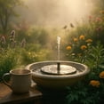 thumbnail image 2 of HCBY Solar Powered Bird Bath Fountain Pump, Floating Solar Water Fountain for Garden, Solar Powered Floating Fountain with Multiple Nozzles for Bird Bath, 2 of 9