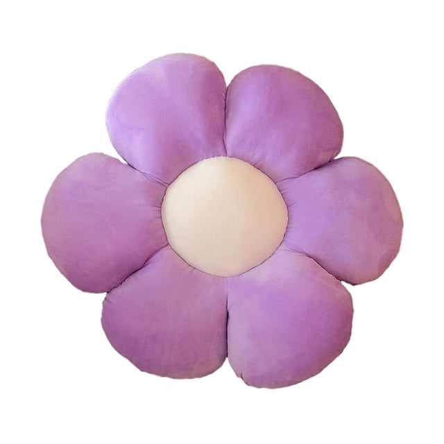 Txlixc Cojín de Piso con Flores, Lindo Cojín de Asiento en Forma de Flor Cojín de Felpa para decoración de Interiores y Exteriores Txlixc Moda