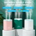 thumbnail image 4 of This 74.39oz Large-Capacity Humidifier Features a USB Connection And Operates Quietly. It Is an Ultrasonic Aromatherapy Machine with Color-Changing Night Light, Timer Shut-Off, And Two Mist Modes, 4 of 11