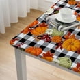 thumbnail image 5 of BANET Square Thanksgiving Tablecloth Fall Pumpkins Waterproof Table Cloth Decorative Oil-Proof Table Cover for Dining Table Banquets Party white, 5 of 8