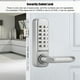 thumbnail image 5 of Cerradura codificada de seguridad con contraseña conveniente de aleación de zinc para puerta de leva con combinación de 1 - 11 dígitos juego de cerradura de puerta con ANGGREK Otros, 5 of 8