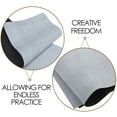thumbnail image 3 of Shisuyan Imitation Xuan Calligraphy Cloth 1Pcs 54.3X13.8In Grey Rectangular, 3 of 8
