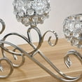 thumbnail image 7 of Crystal Candle Holder 3 Candle Sticks Holder Candelabras for Wedding Party Centerpiece Table Living Room Dining Room Decor, 7 of 7