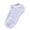 White, variant on PULLIMORE 9 Pairs Mens Womens Ankle Athletic Socks Casual Solid Low Cut Sock (3 Colors)