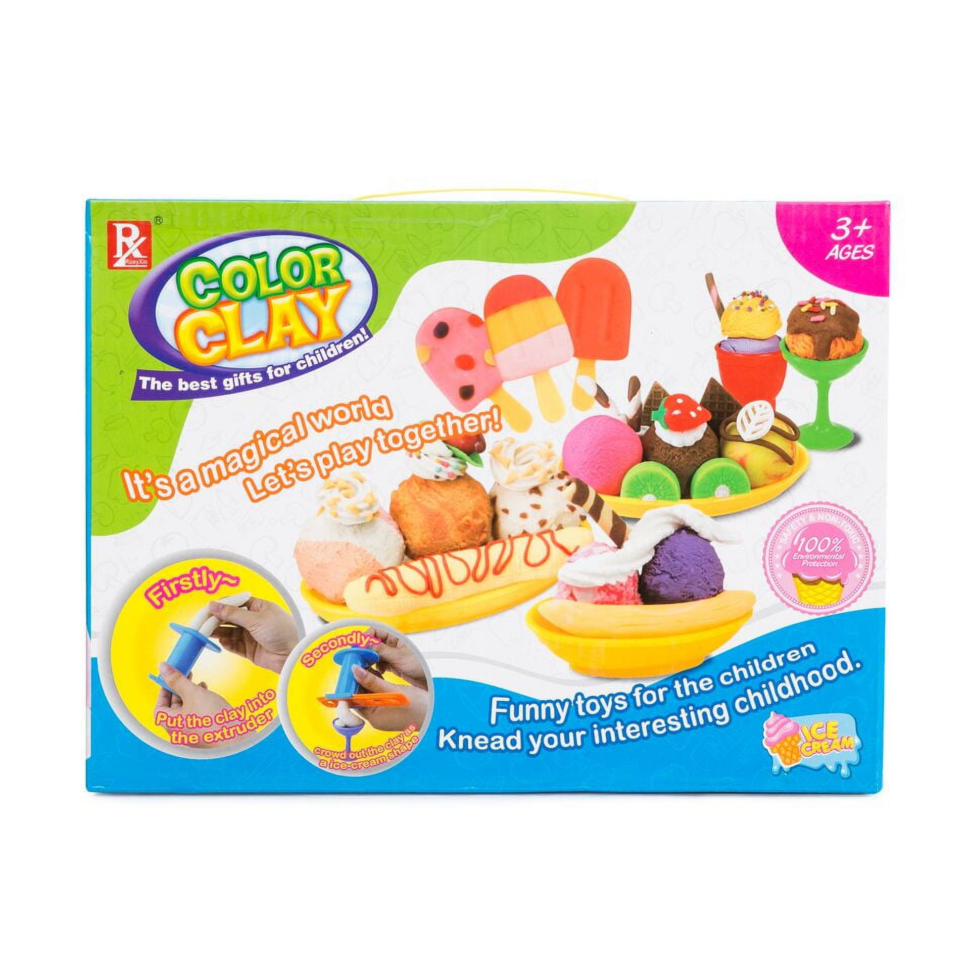 Play Baby Toys DIY Super Soft Clay Collection, Variety Pack - Happy Farm - Creating Animals and Flowers All By Yourself - Walmart.com