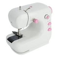thumbnail image 1 of Electric Pedal Sewing Machine, Portable Lightweight Mini Sewing Machine Double Threads Two Speed, For Beginners Craftsmen DIY Enthusiasts, 1 of 7