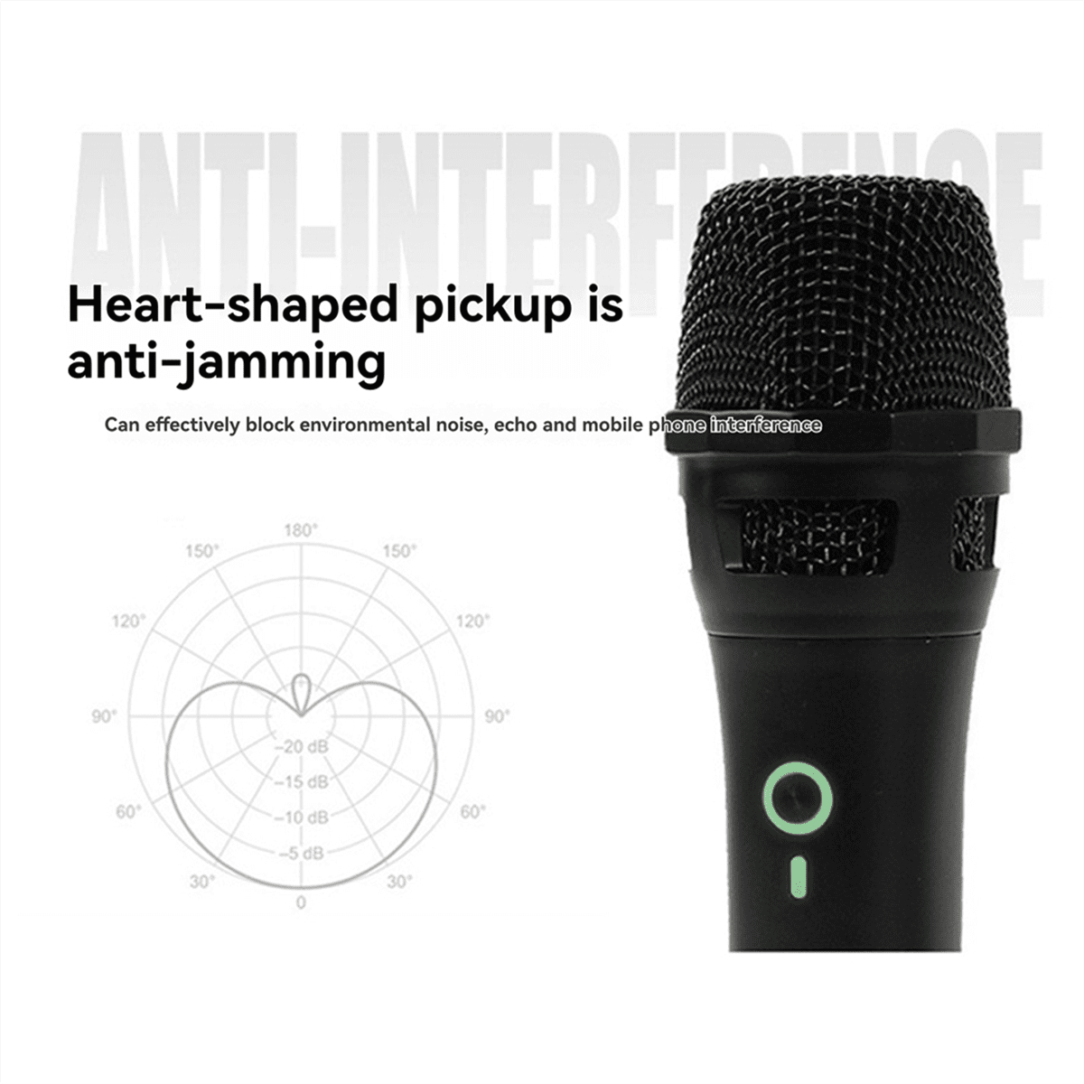 Professional Wireless Microphone Plug and Play KTV Outdoor Audio Mic for Karaoke Singing Dj Microphone